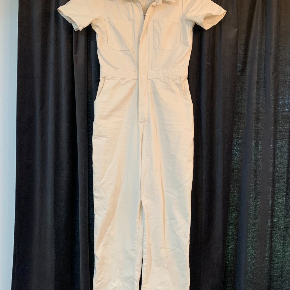 BDG Lizzie Coverall in Beige